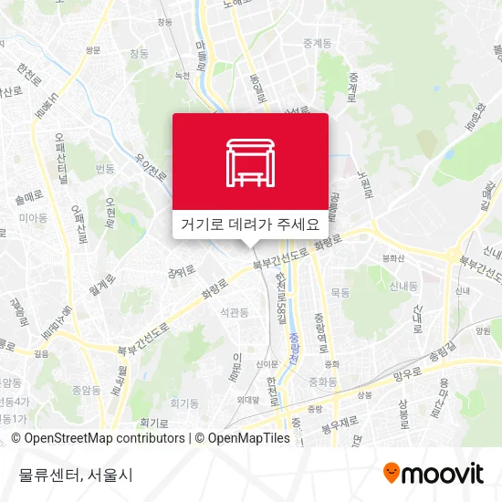 물류센터 지도