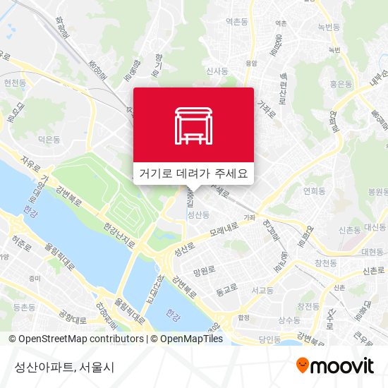 성산아파트 지도