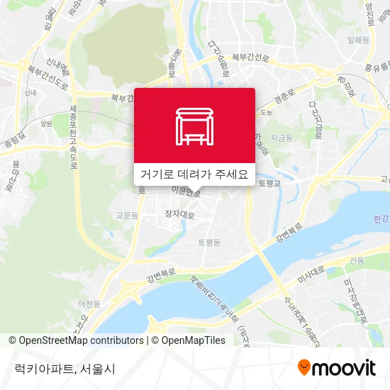 럭키아파트 지도