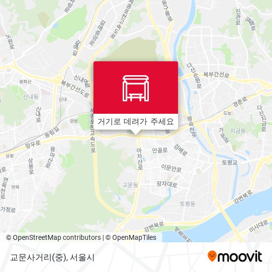 교문사거리(중) 지도