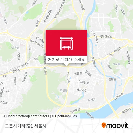 교문사거리(중) 지도