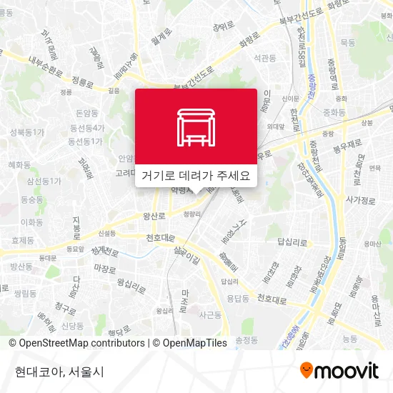 현대코아 지도