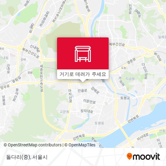 돌다리(중) 지도