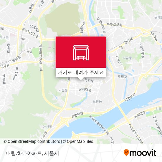대림.하나아파트 지도