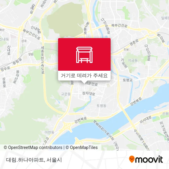 대림.하나아파트 지도