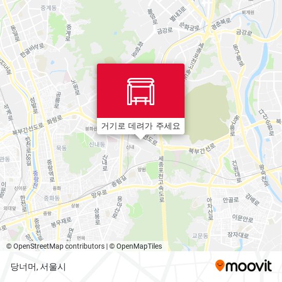 당너머 지도