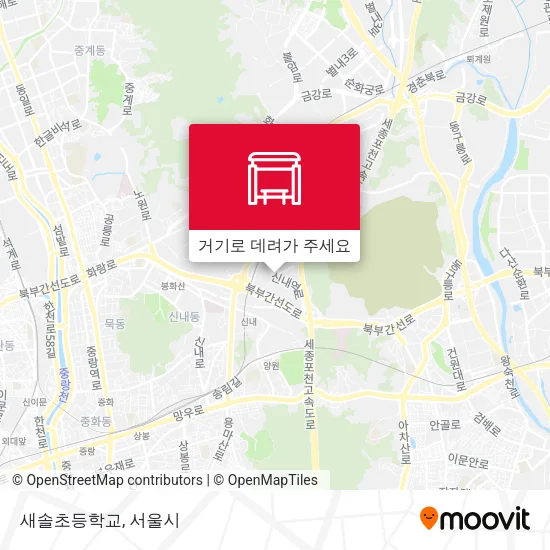 새솔초등학교 지도
