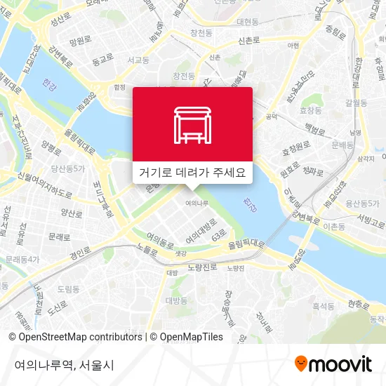여의나루역 지도