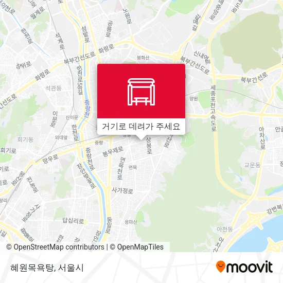 혜원목욕탕 지도