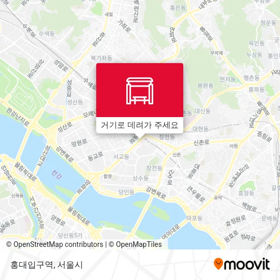 홍대입구역 지도