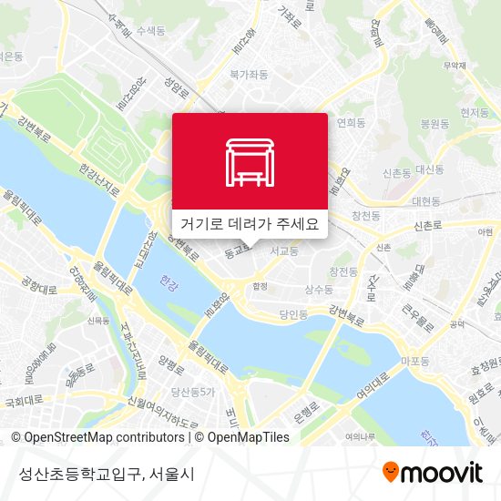 성산초등학교입구 지도