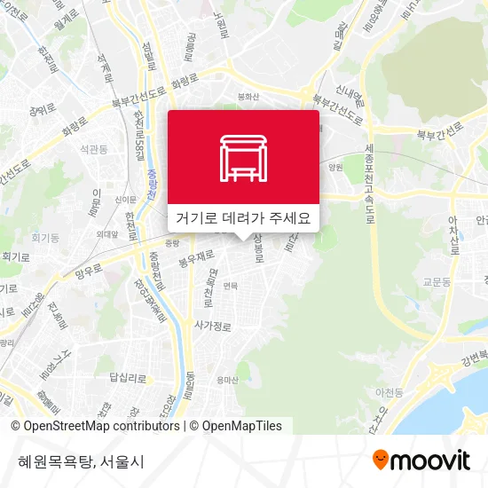 혜원목욕탕 지도