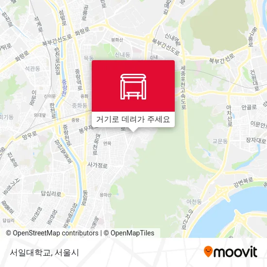 서일대학교 지도