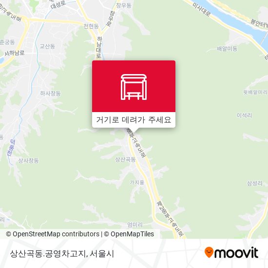 상산곡동.공영차고지 지도