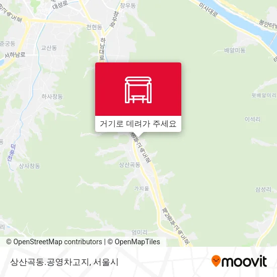상산곡동.공영차고지 지도