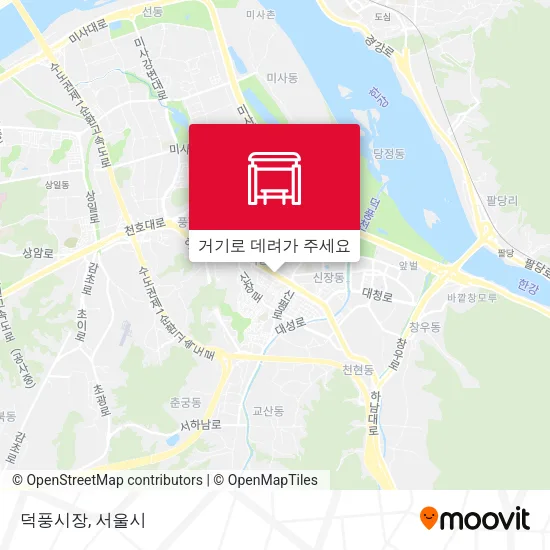 덕풍시장 지도