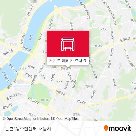 둔촌2동주민센터 지도