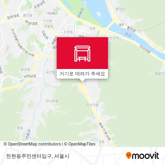 천현동주민센터입구 지도