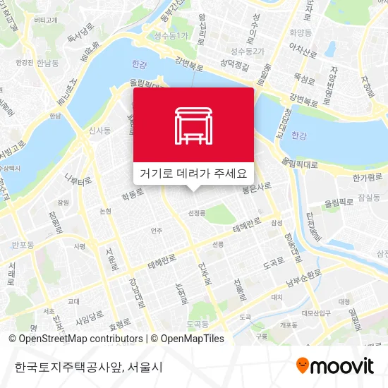 한국토지주택공사앞 지도