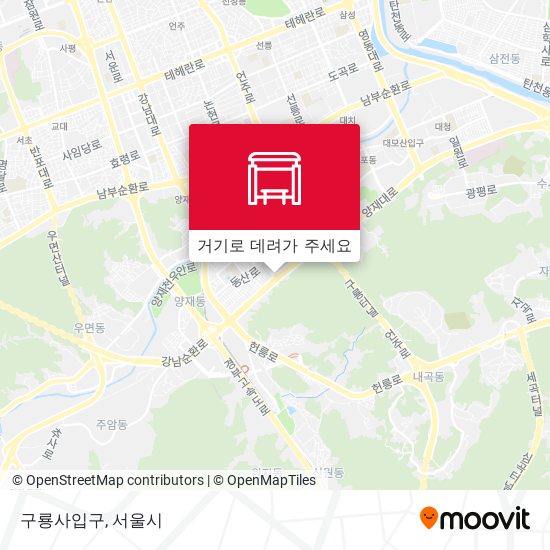 구룡사입구 지도