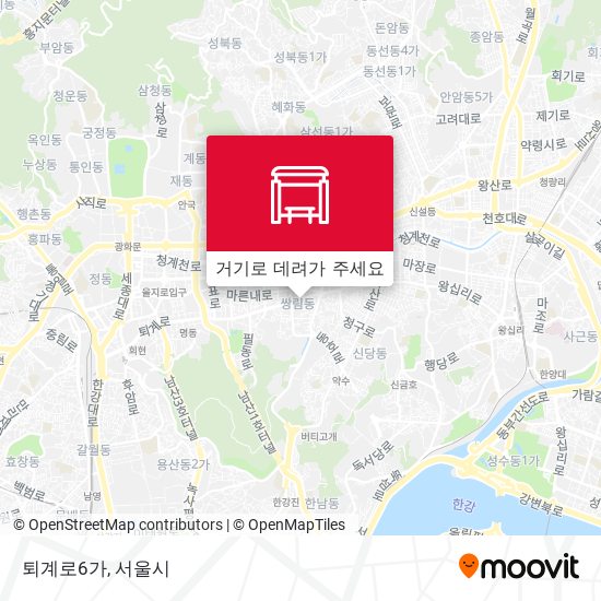 퇴계로6가 지도