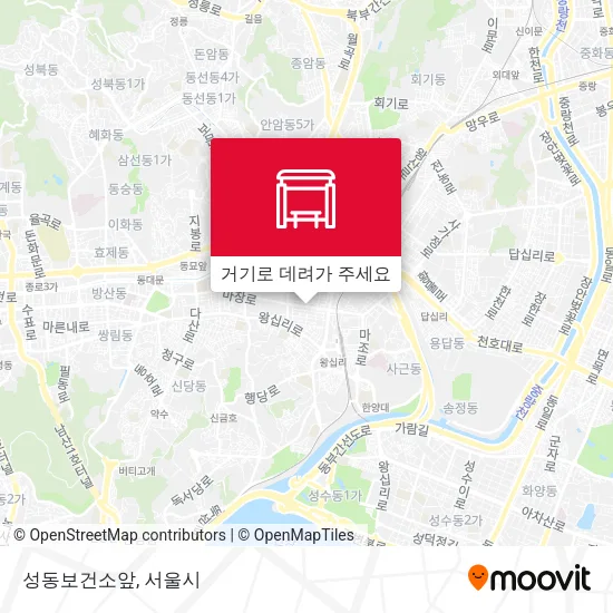 성동보건소앞 지도