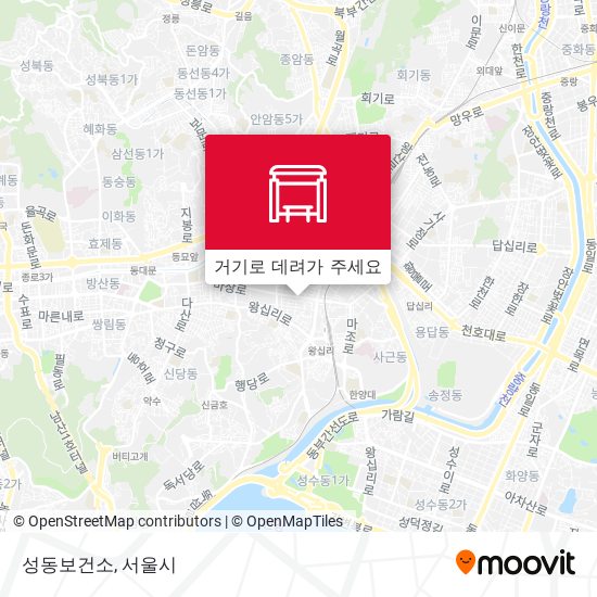 성동보건소 지도