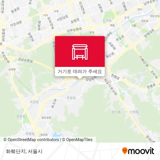 화훼단지 지도