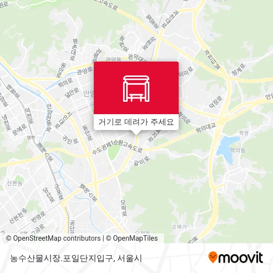 농수산물시장.포일단지입구 지도