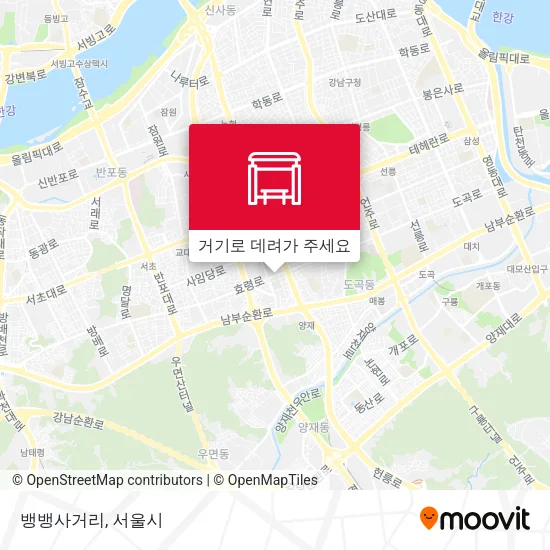 뱅뱅사거리 지도