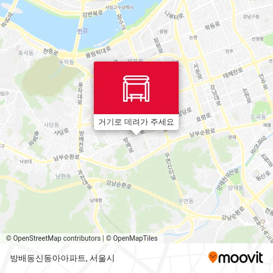 방배동신동아아파트 지도