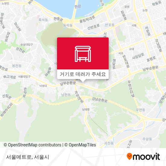 서울메트로 지도