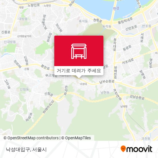 낙성대입구 지도