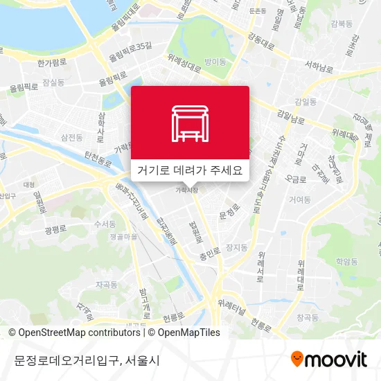 문정로데오거리입구 지도