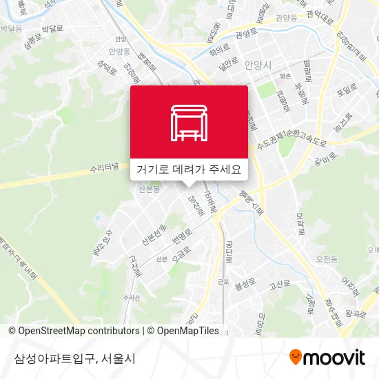 삼성아파트입구 지도