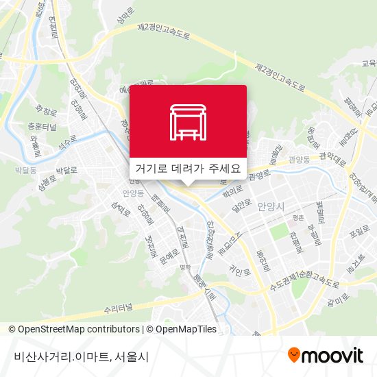 비산사거리.이마트 지도