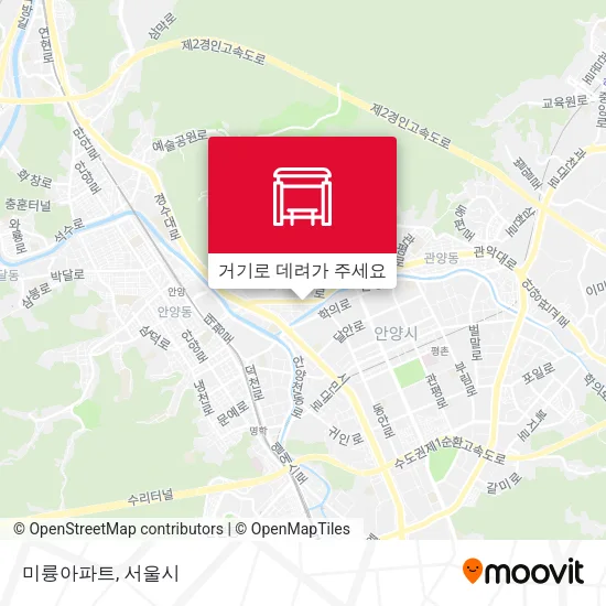 미륭아파트 지도