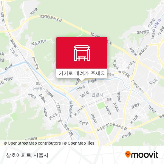 삼호아파트 지도