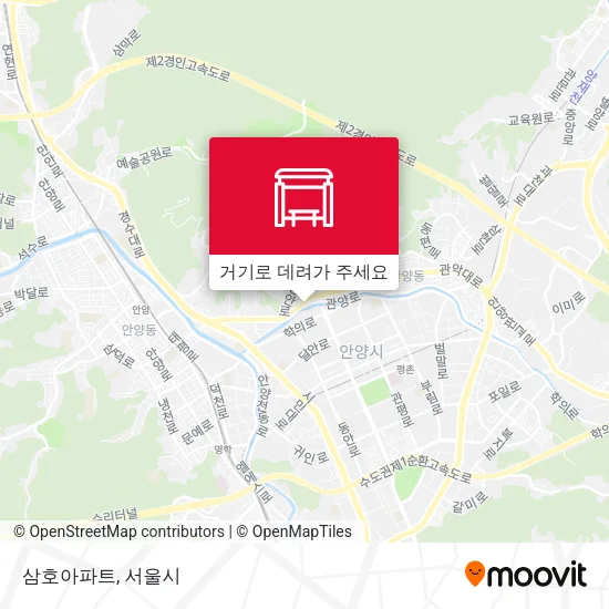 삼호아파트 지도