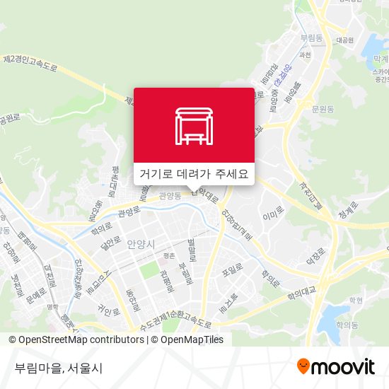 부림마을 지도