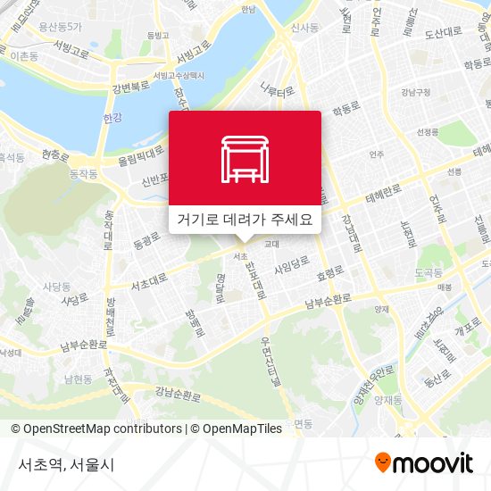 서초역 지도