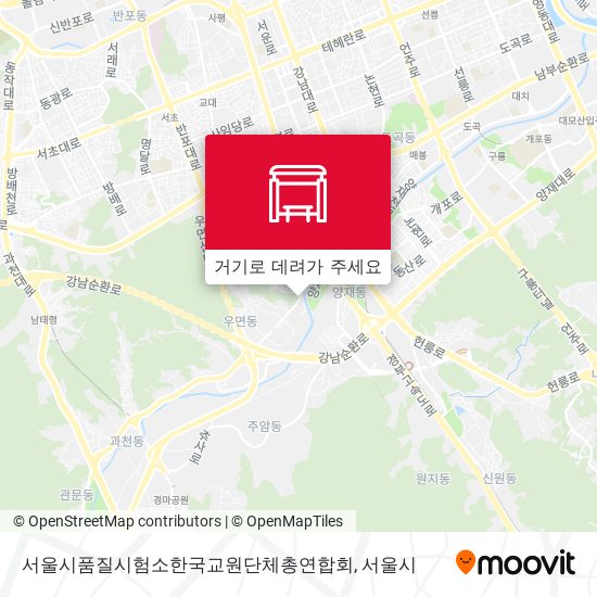 서울시품질시험소한국교원단체총연합회 지도