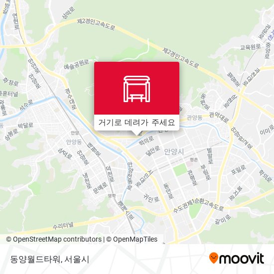 동양월드타워 지도