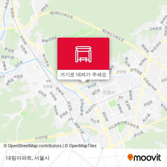 대림아파트 지도