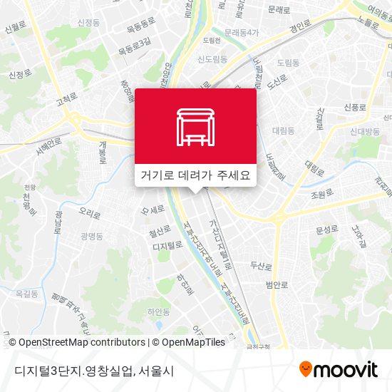 디지털3단지.영창실업 지도