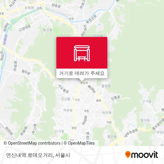 연신내역.로데오거리 지도