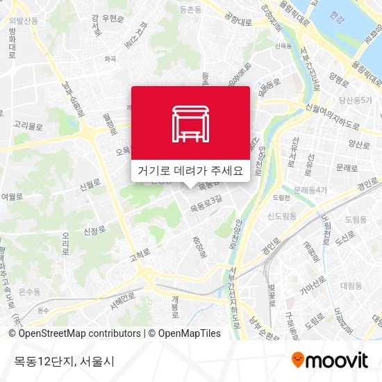 목동12단지 지도
