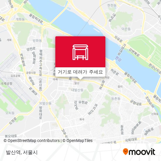 발산역 지도