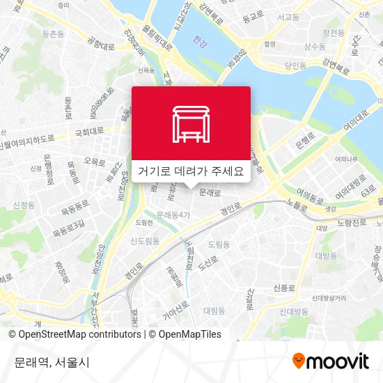 문래역 지도
