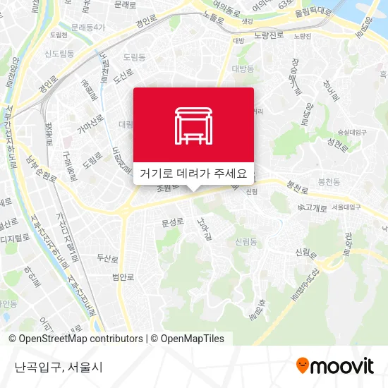 난곡입구 지도